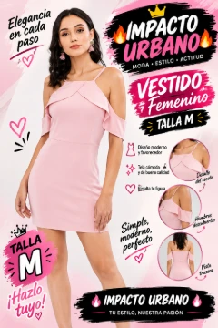 Vestido ligero y cómodo