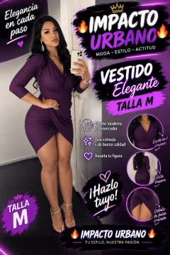 Vestido elegante para ovaciones especiales
